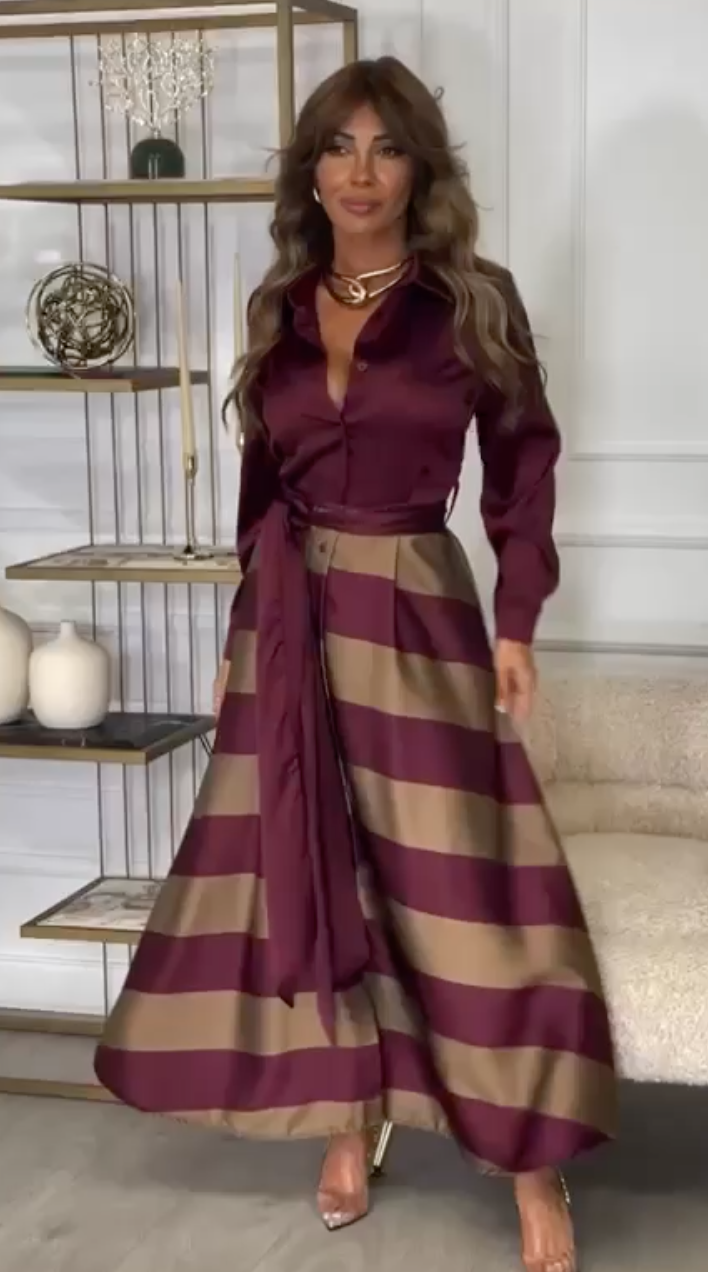 Vestito Clara marrone