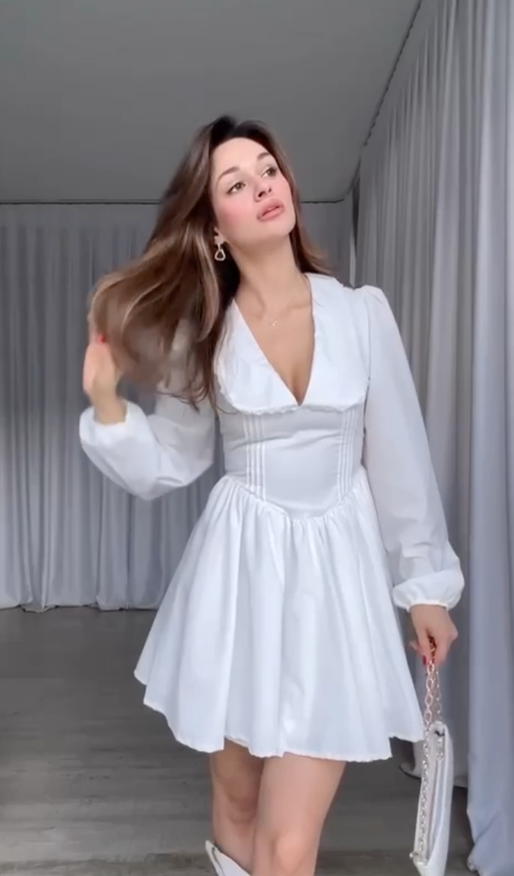 Vestito Sophistique bianco