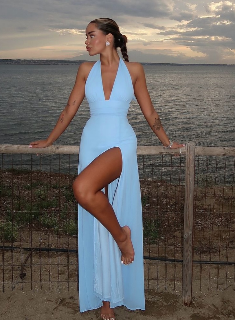 Abito Consuelo azzurro