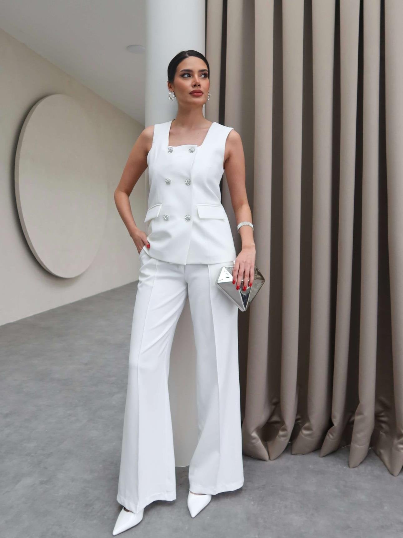 Tailleur Enduring Grace bianco