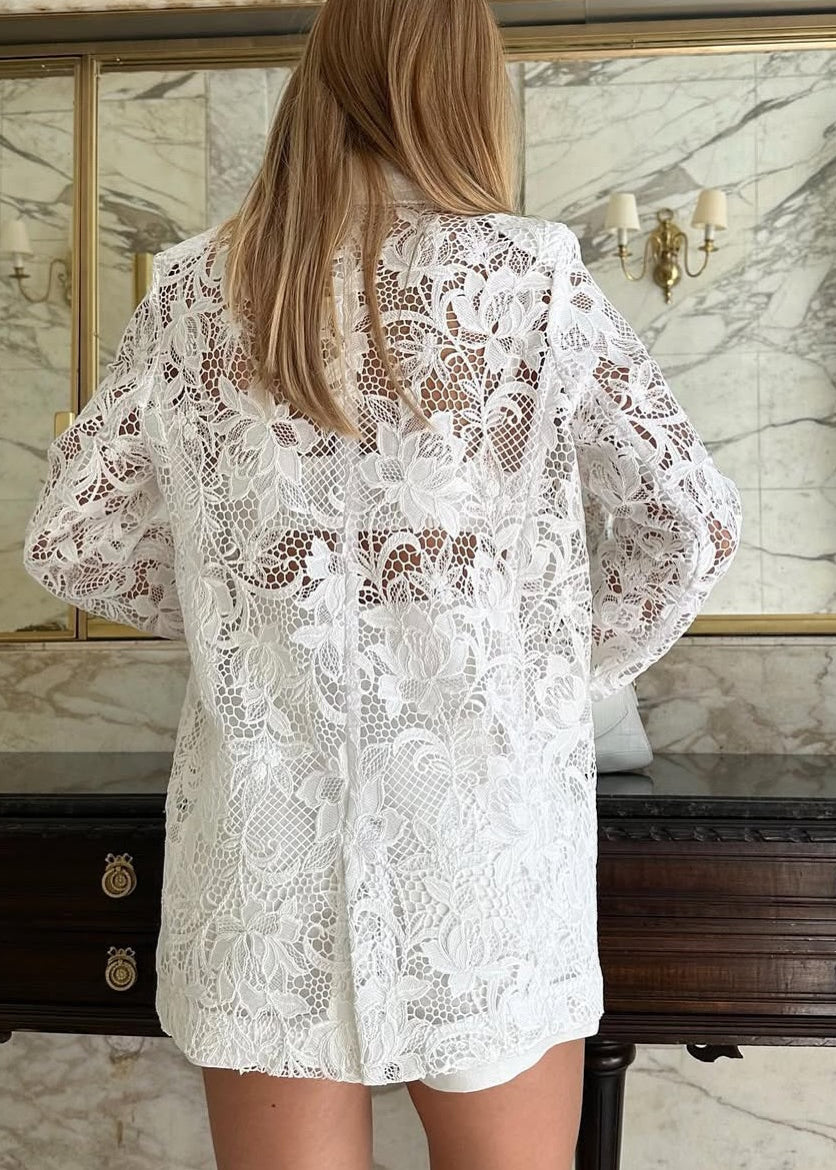 Completo Giacca In Pizzo