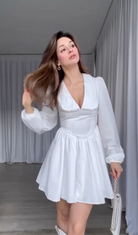 Vestito Sophistique bianco