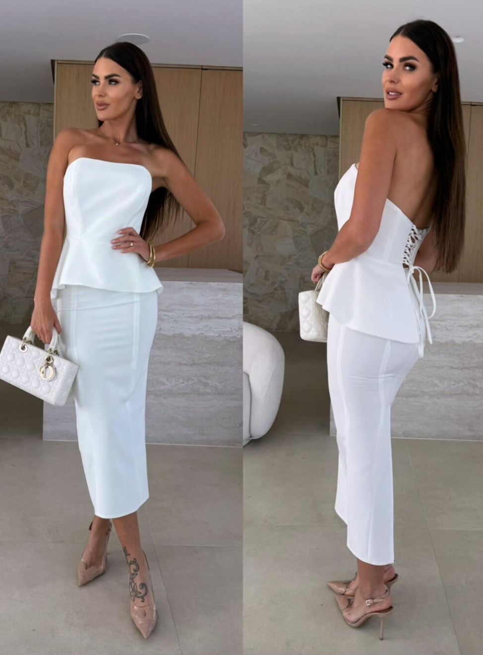 Completo Elegant Corset and Skirt