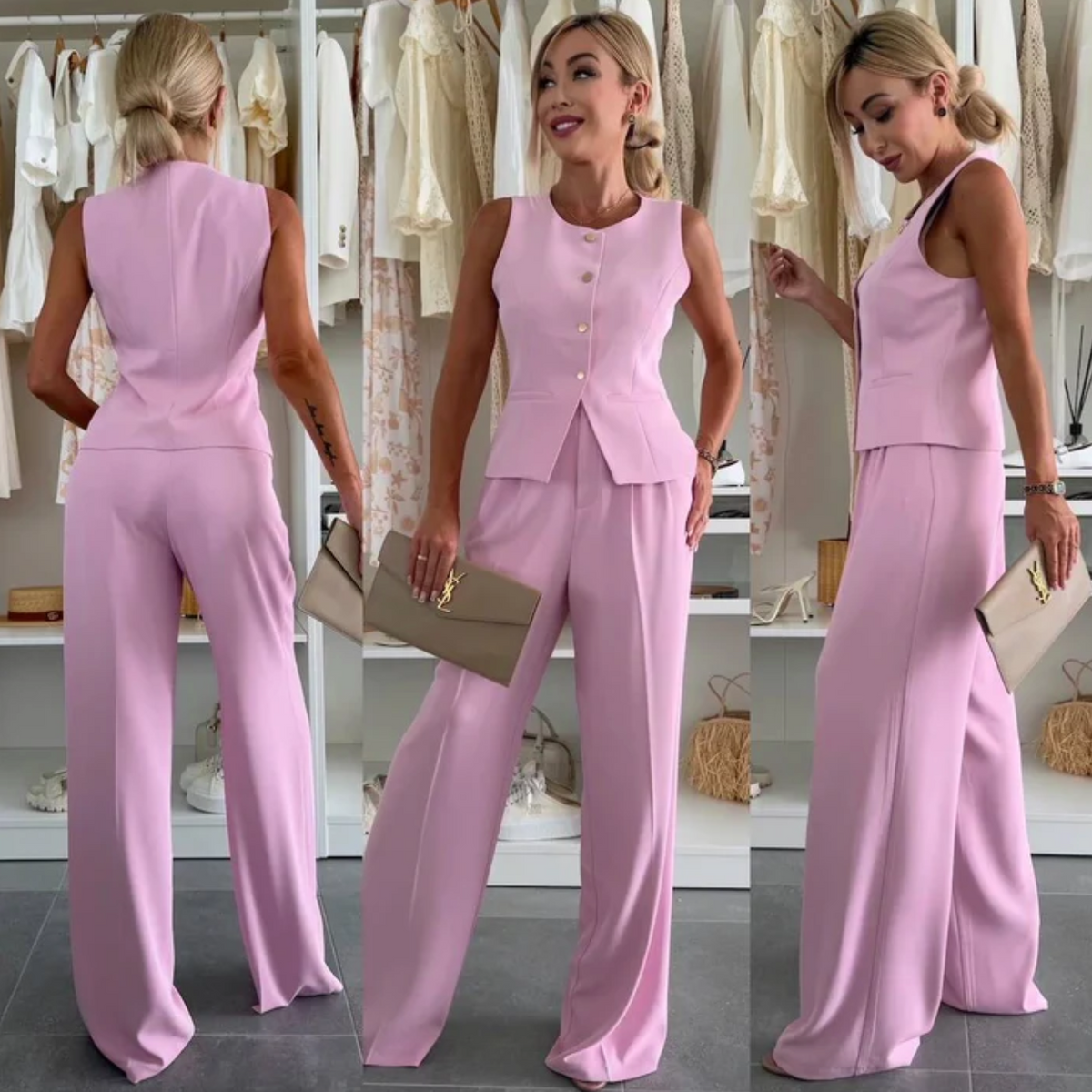 completo coupè rosa