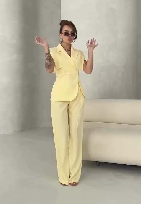 completo lisbona giallo