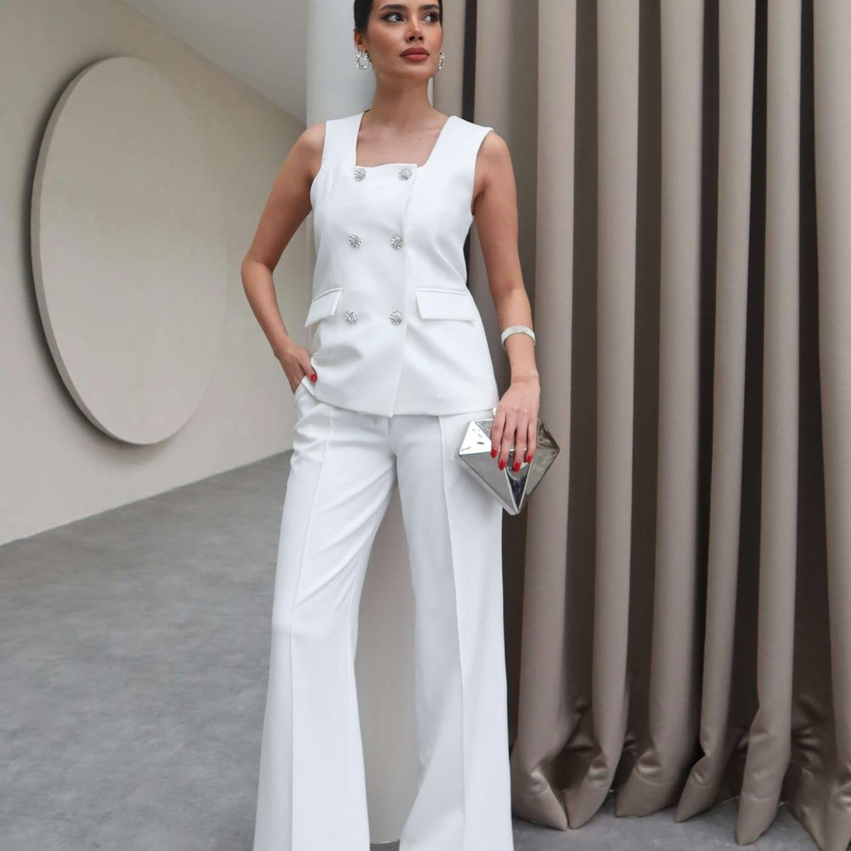 Tailleur Enduring Grace bianco